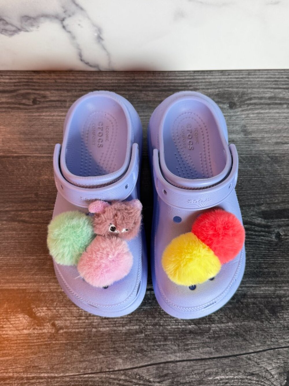 Periwinkle CROCS Bae Clogs - Picture 2 of 4